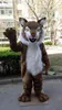 Mascot kostymer Wild Cat Animal Fursuit Furry Mascot Kostymdräkt Party Game Cartoon Dress Outfits Carnival Halloween Xmas Påskannons