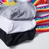 Mens G-Strings Orlvs Mens Low Cintura Algodão Respirável Underwear Rainbow Thongs Atacadista Loja GRÁTIS DHL FedEx Or505