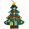 Christmas Decorations Tree Snow DIY Felt Man Handmade Artificial Wall Hanging Ornaments Decoration For Year Gifts Kids Toys Home