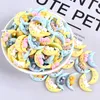 20pcs Kawaii Cartoon Star Moon Animal Rabbit Resin Components Cabochon Scrapbookt Flatback Craft Accessori per capelli fai -da -te Telefono case190o