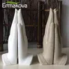 Ermakova 2pcs仏像手彫刻僧呉置かれょらえなインディアヨガFengshuiホーム装飾アクセサリー210811
