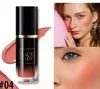 Natural Rouge Cheek Fard Cream Make Up Matte Lasting Cosmetici ad alta pigmentazione Fard liquido viso all'ingrosso