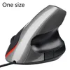 Souris USB optique verticale Conception ergonomique Poignet Guérison Ordinateur PC Ordinateur portable