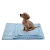 Kennels Pens 2021 Tapis de refroidissement d'été Couverture Ice Pet Dog Lit Canapé Portable Tour Camping Yoga Dormir pour chiens Chats Accessoires277J
