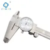 Calibro 0-150mm 0.01mm Quadrante s Strumento di misurazione metrico antiurto per industria in acciaio inossidabile ad alta precisione 210922