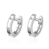 Hoop Huggie MEYRROYU 925 boucles d'oreilles en argent Sterling japon et corée du sud goujon en forme de U dames cadeaux de fête d'anniversaire Moni22