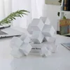 Nordic Simple Fashion Creative Light Luxury Square Building Blocks Ceramic Ceramics Home Crafts Decoration 2111105