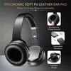 Casque Bluetooth Haut-parleurs 2 en 1 SODO MH2 Pliable NFC HiFi Stéréo Casque d'écoute sans fil V5.0 avec prise en charge du micro Carte TF FM