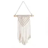 Macrame Wall Hanging Tapestry DIY Handmade Woven Home Decor for Bedroom Woven Boho Tapestry Hanging 5027 Q2