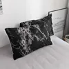 Marbling Bedding Set Soft Bed Cover Skin-Friendly Bedclothes Double Side Quilt Cover And Pillowcase For Home Household Product 210706