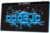 LD7573 Central Ontario off Road Jeep Club CoorjcLight Sign 3D Gravura LED Atacado Varejo