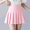 Skirts Zoki Plaid Women Summer High Waist Pleated Mini Skirt Fashion Casual JK Japan Uniforms A Line Harajuku Dancing Faldas