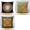 Luxury double-sided printing pillow case cushion cover comfortable soft napping material fabric size 45 * 45cm for home decoration and family festival fashion gift