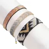 Go2boho miyuki pulseiras conjunto artesanal tear tecido pulseira para mulher 2021 pulsera semente grânulo women039s jóias mexicano jóias7027969