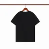 Herrenbrief Druck T -Shirts Schwarze Mode Frauen Designer Sommer hochwertige Top -Männer Kleidung Kurzarm Paare Freizeitkleidung bereit zum Schiff