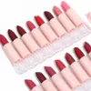 3,5 g mattierter Lippenstift, langanhaltender Lippenfarbglanz, antihaftbeschichteter Cup-Lipgloss für Frauen in 15 Farben