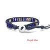 Handgjorda kristallkedja Armband vax Stickade Smycken Bangle Armband för Kvinnor Justerbar Armband Present Pulseira Feminina Q0719