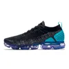 Nike Air VaporMax 3.0 Vapor Max Flyknit Hommes chaussures de course en tricot femmes Triple blanc noir peau de serpent oreo hommes formateurs baskets de sport