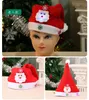 Child LED Christmas Santa Claus Hats Reindeer Snowman Cap Party Costume Xmas Gifts Night Lamp Decoration for kids adult