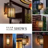 Lampa LED Lampa Zewnętrzna Wodoodporna Korytarz Ścieżka Lampa Willa Wiszące Lampy Kithen Nowy Chiński Oświetlenie Oświetlenie Balkon Światło