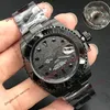 Relógio mecânico automático de alta qualidade 41 mm 2813 relógios de pulso de aço inoxidável montre de luxe relógios masculinos à prova d'água com aro de cerâmica