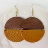 leather earring patterns