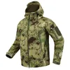 Hunting Jackets Outdoor Fleece Warm Hiking Softshell Waterproof Windbreaker Coats Military Tactical Camo Outerwear ClothingHunting