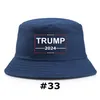 Trump Bucket Sun Cap 33 Styles USA Wahl Trump 2024 Fisherman Hat Keep America Great Party Hats ZZA3305
