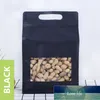 50 pcs cor de alumínio janela de alumínio saco de vealheiro cereais portáteis biscoito açúcar açúcar frutas frutas nutssnack presentes embalagem malotes preço de fábrica especialista em especial qualidade