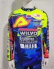 Motorcycle downhill jersey long sleeves motocross polyester quick-drying T-shirt the same style is customized2773