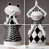 Creative Zebra Statue Home Decor Living Room Sculpture Wine TV Cabinet Ornament Crafts Abstract Animal Figurine 210804