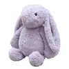 DHL Easter Bunny 12 inç 30 cm Peluş Dolu Oyuncak Yaratıcı Bebek Yumuşak Uzun Kulak Tavşan Hayvan Çocuklar Bebek Sevgiliye Günü Doğum Günü Hediyesi RRE12426