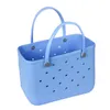 Sacas de saco de gordura EVA FUTA Hol Silicone Summer Women039S Solid Hollow Water impermeável Praia Customização da bolsa SportDoOrDoor6364659