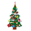 DIY Felt Christmas Tree Merry Decor For Home Ornament Santa Claus Kids Xmas Navidad Year Y201020