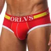 ORLVS 3 PZ/LOTTO Uomo Slip Intimo Uomo Sexy Traspirante Modale Confortevole Mens Slip Intimo Mutandine Maschili Uomo Brevi Mutande H1214