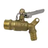 Watering Equipments Coming Water Faucet Outdoor Brass 1/2 Thread Tap Lockable Garden Home Useful Tool