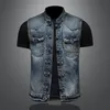 maglia jean denim uomo