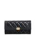 Marca de moda de luxo clássica carteira vintage Lady Brown couro bolsa de ombro com caixa com caixa inteira A80286 19 5-226N