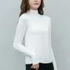 Женская футболка MRMT 2021 дизайнер осенью и зимой 100% модальный хлопок с длинным рукавом половина высокой шеи тонкий для женских топов футболки женщины