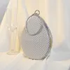 Pochette de mariage en diamant pour femmes, Sac de soirée à paillettes en cristal, sacs à main de luxe pour fête, Sac à chaîne à la mode