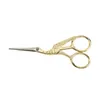 Metal Vintage Style Scissor Stainless Steel Multicolor Home Crane Scissors Fit Yarn Tea Threadhead Cross Embroidery Tool Durable ZC023