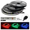 WiFi / Bluetooth RGB RGBW LEDストリップセットDC12V LEDストリップ5050 5M 300LEDS + WiFi / Bluetoothコントローラ+電源アダプタ