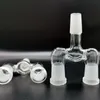 Adapter szklany 14.5mm 18.8mm męski żeński podwójna miska fajki wodne akcesoria 3 wspólne na jednym rozwijanym w dwóch rozmiarach Wishbone Splitter matowe adaptery do bonga