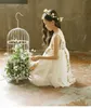 Hurtownia Dziewczyna Sukienka Lato Dziecko Koreański Haft Kwiat Księżniczka Przędza Sundress Dzieci Ubrania E7408 210610