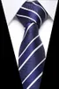 Gravatas Mens Tillbehör Striped Plaid Mönster Business Silk Tie Slips För Män Bröllopsdräkt Jacquard Slipsar