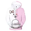 Danganronpa Cosplay Costume Monokuma Monomi Nagito Komaeda Miu Iruma Harukawa Maki kokichi ouma unisexe 3D sweats à capuche Sweatshirts271m