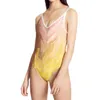Luksusowy Designer Drukuj Bikini Kobiety One Piece Swimsuit Moda Marka Swimsuit One-Piece Bathing Swimwear