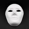 20 adet Tam Yüz Cadılar Bayramı Kostümleri DIY Boş Boyama Maskesi Cadılar Bayramı Hip-Hop Dans Hayalet Cosplay Fantezi Elbise Masquerade Parti Maskesi