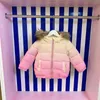 Down Coat Design Childrens Quente Lã Coleira Algodão Jacket 2021 Inverno Meninos e Meninas Espessadas Outerwear