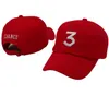 Chance 3 The Rapper Caps Streetwear Dad Letter Baseball Cap Book 6 Panel Verkliga vänner Gud hattar för män Kvinnor A3